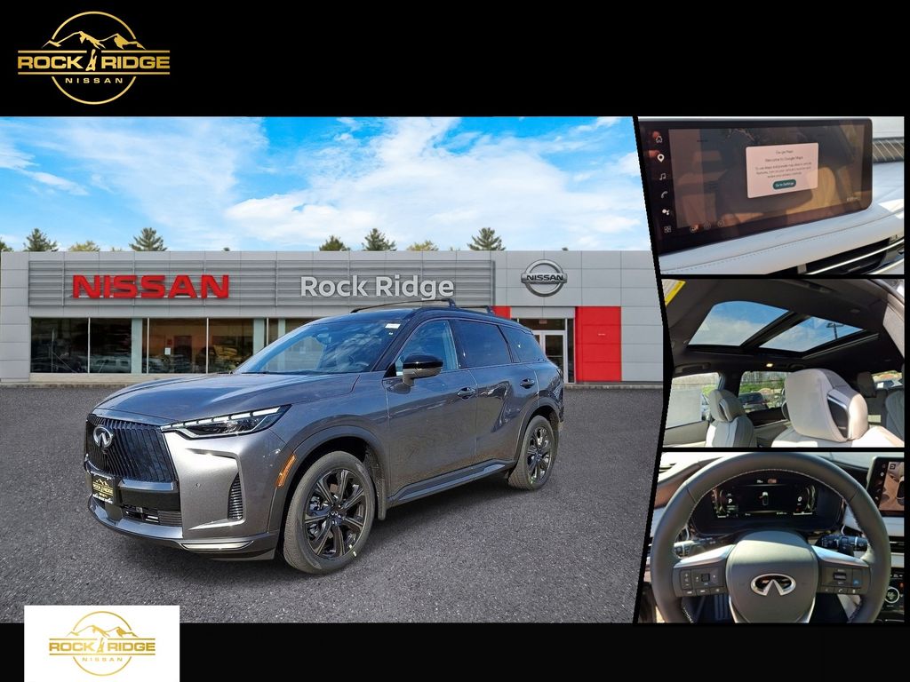 Gray (Graphite Shadow) 2026 INFINITI QX60 SUV / Crossover All-Wheel Drive 9-Speed Automatic