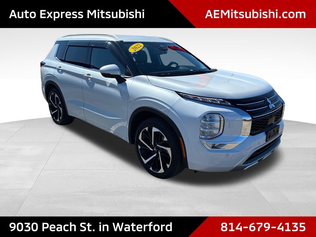 White Diamond 2022 Mitsubishi Outlander SEL S-AWC SUV / Crossover All-Wheel Drive Continuously Variable Transmission