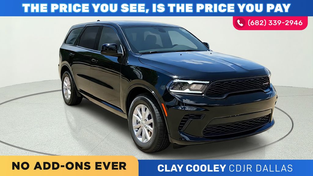 DB Black Clearcoat 2026 Dodge Durango SUV / Crossover Rear-Wheel Drive 8-Speed Automatic