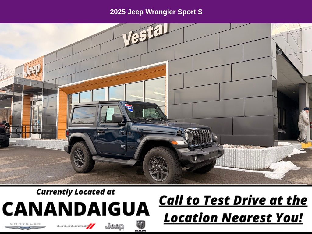2025 Jeep Wrangler Sport S 2-Door 4WD