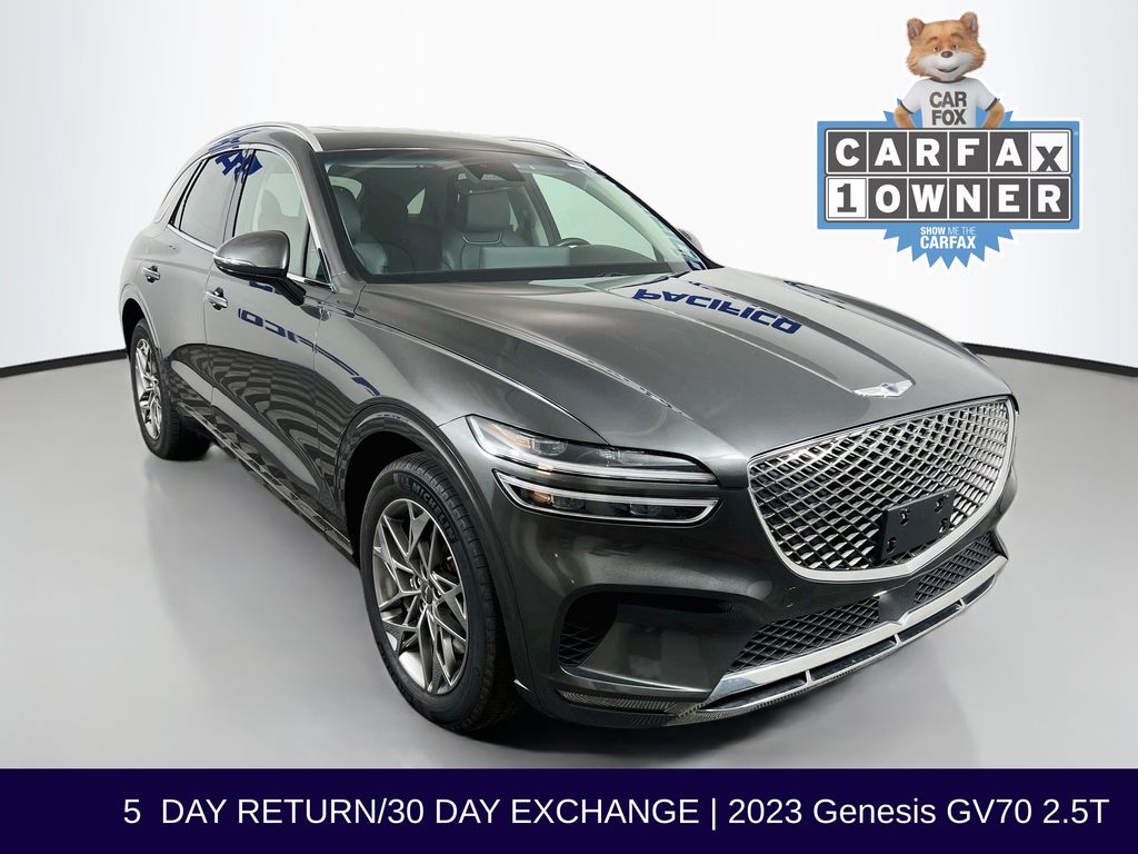 Makalu Gray 2023 Genesis GV70 SUV / Crossover All-Wheel Drive 8-Speed Automatic