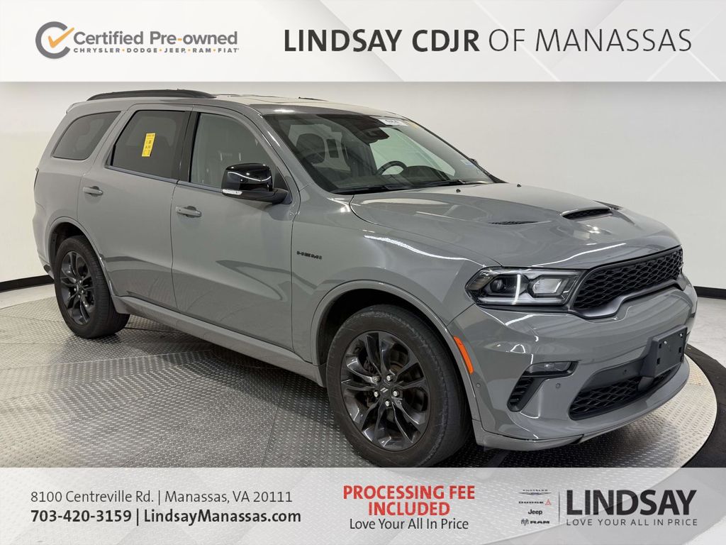 Destroyer Gray Clearcoat 2023 Dodge Durango SUV / Crossover All-Wheel Drive 8-Speed Automatic