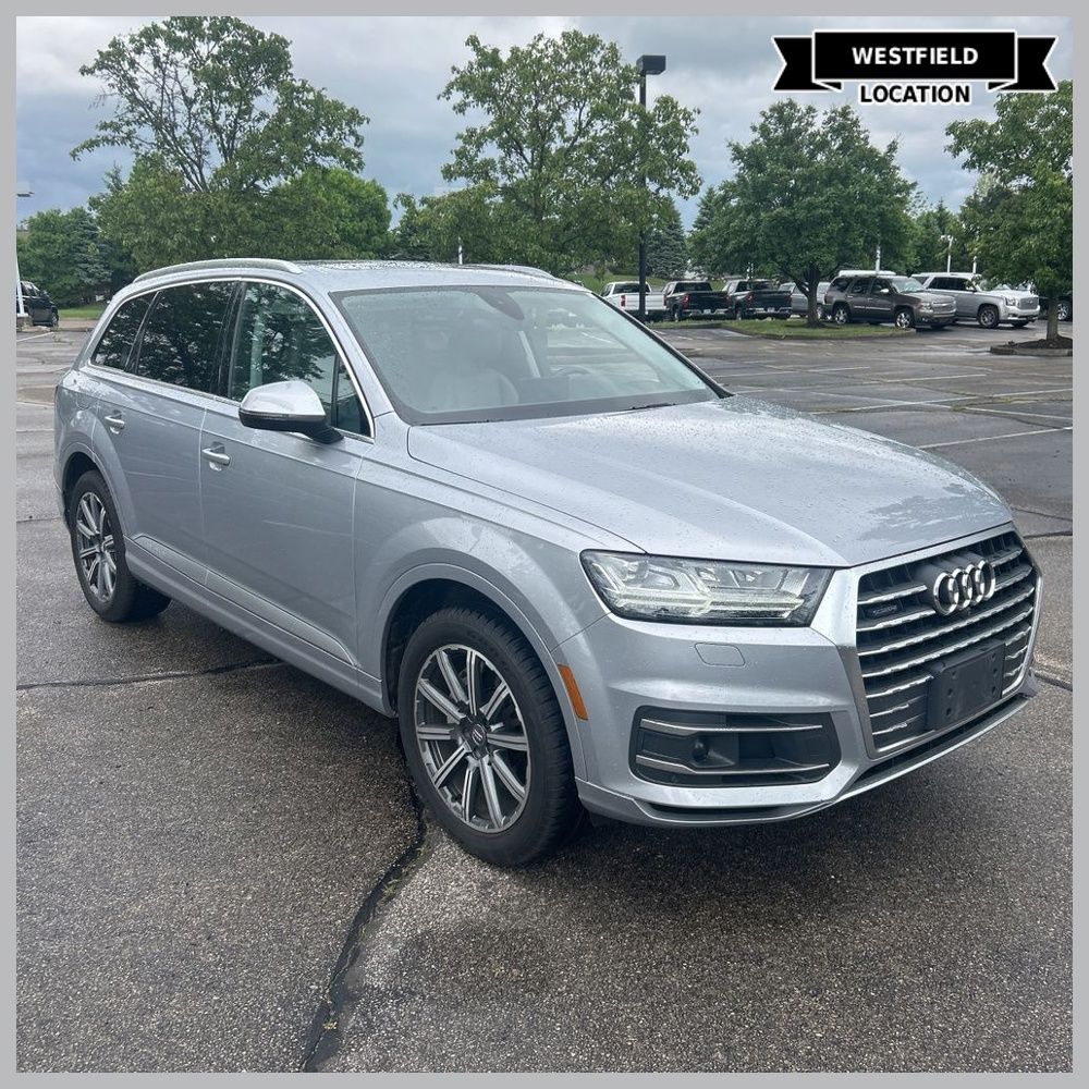 Silver Metallic 2017 Audi Q7 3.0T quattro Prestige SUV / Crossover All-Wheel Drive 8-Speed Automatic