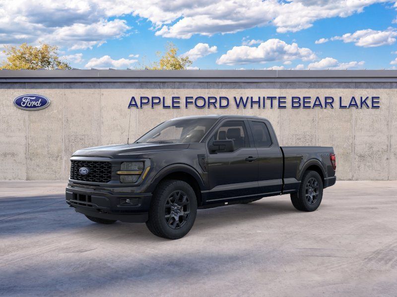 Black Metallic 2026 Ford F-150 Pickup Truck Four-Wheel Drive Automatic
