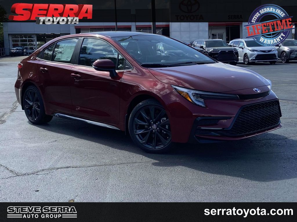 02yd 2026 Toyota Corolla SE FWD Sedan Front-Wheel Drive Continuously Variable Transmission