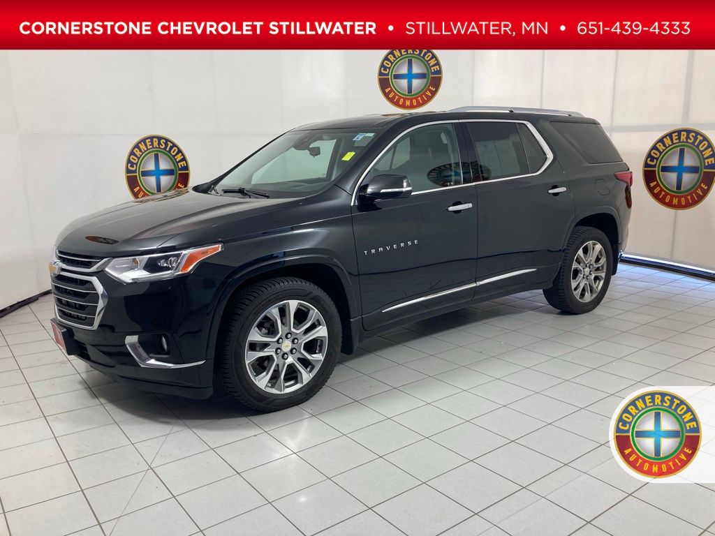 Mosaic Black Metallic 2018 Chevrolet Traverse Premier AWD SUV / Crossover Four-Wheel Drive 9-Speed Automatic