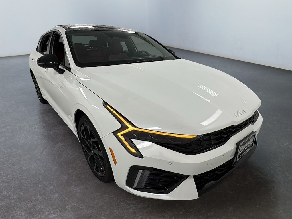 Snow White Pearl 2026 Kia K5 GT-Line FWD Sedan Front-Wheel Drive 8-Speed Automatic