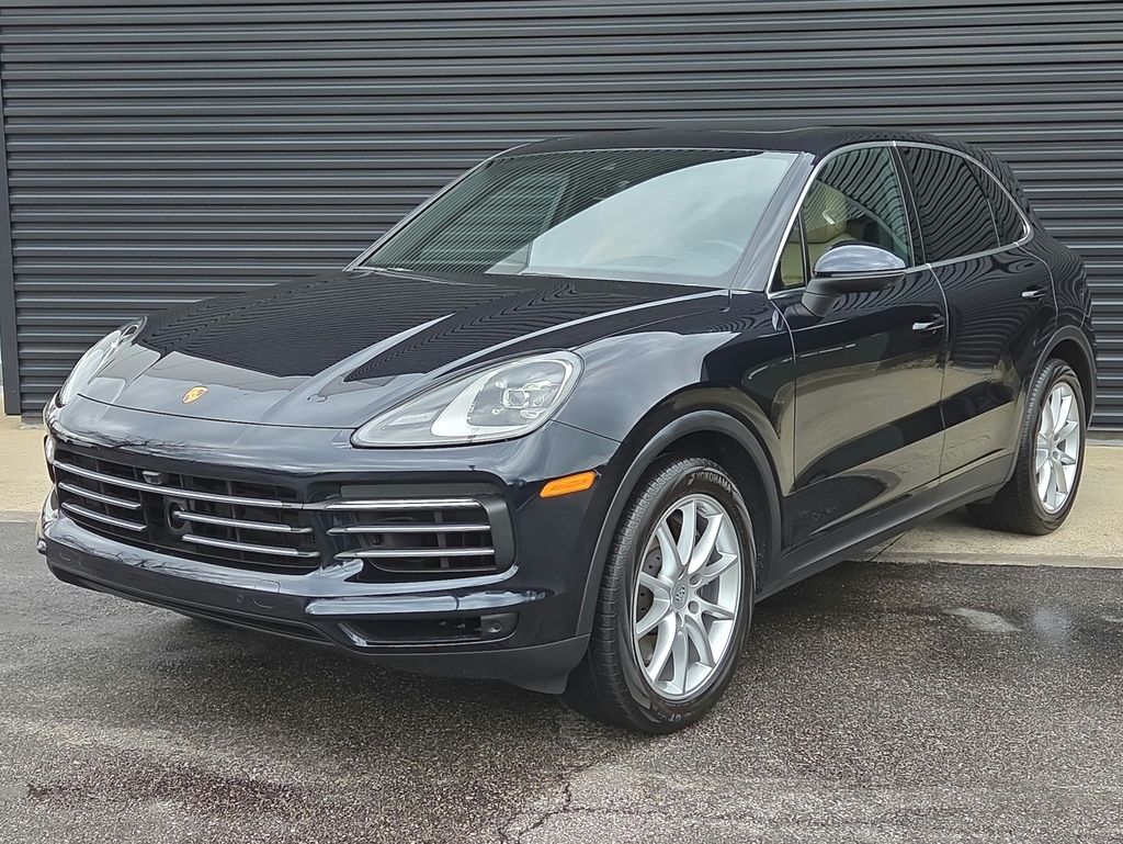 Moonlight Blue Metallic 2022 Porsche Cayenne SUV / Crossover 8-Speed Automatic