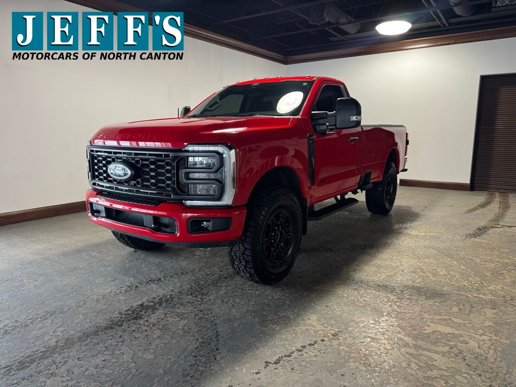 Race Red 2024 Ford F-250 Super Duty XL LB 4WD Pickup Truck Four-Wheel Drive Automatic