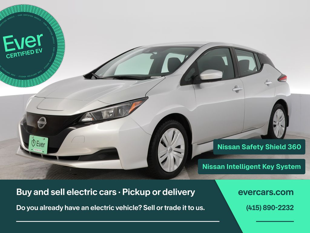 Brilliant Silver Metallic 2025 Nissan LEAF Hatchback Front-Wheel Drive Automatic