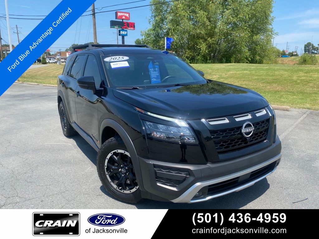 Super Black 2025 Nissan Pathfinder SUV / Crossover All-Wheel Drive 9-Speed Automatic