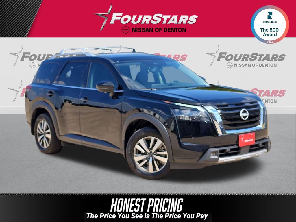 Super Black 2025 Nissan Pathfinder SUV / Crossover Front-Wheel Drive 9-Speed Automatic