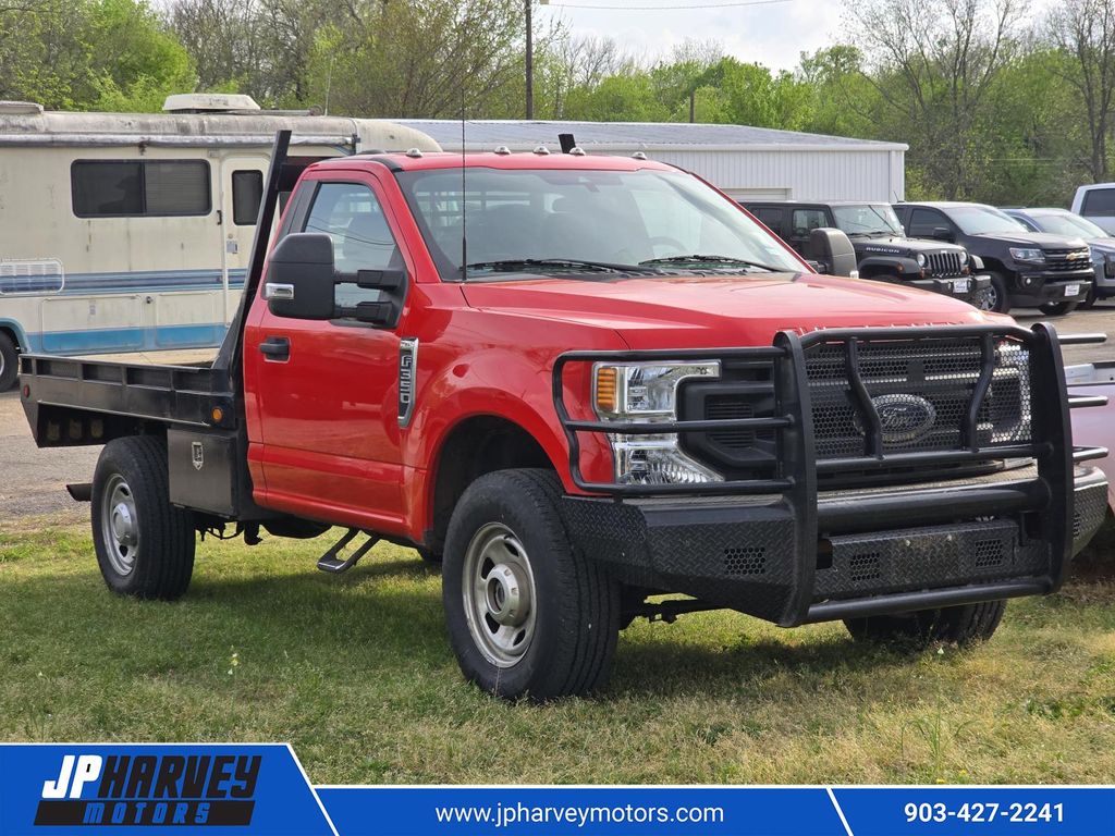 Race Red 2022 Ford F-350 Super Duty Chassis XL 4WD Pickup Truck Four-Wheel Drive Automatic