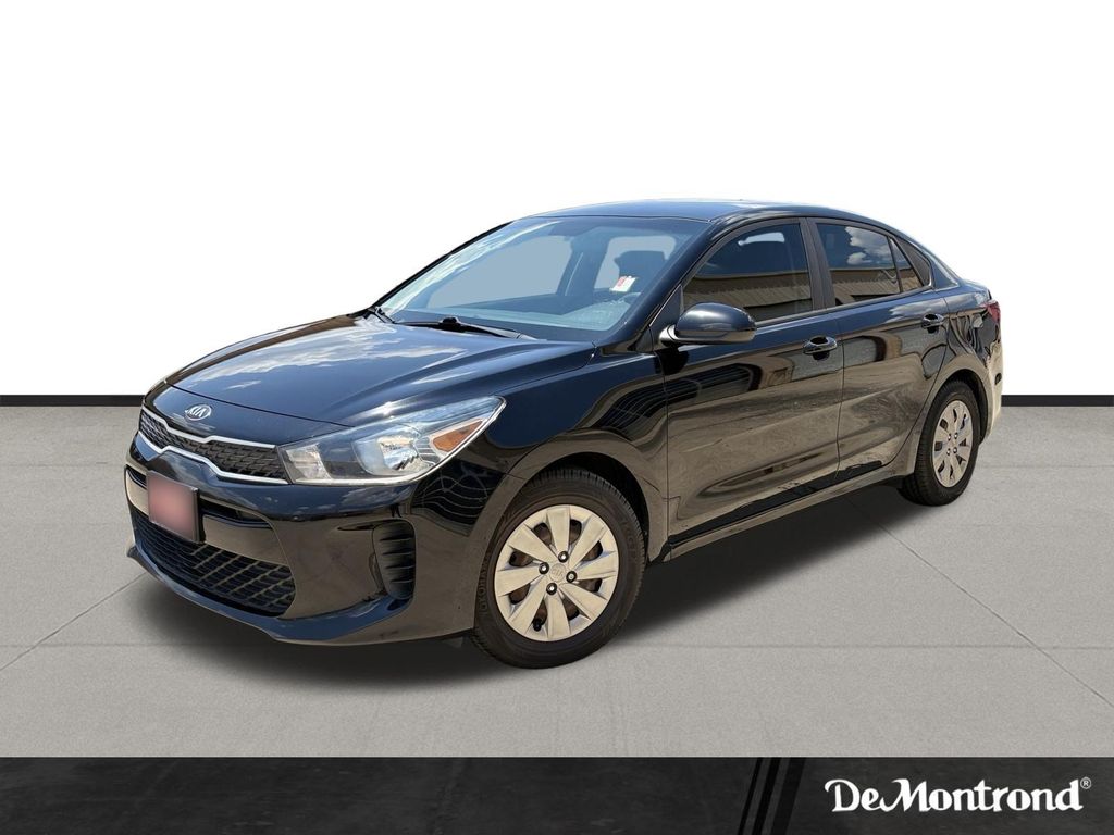 Aurora Black 2019 Kia Rio Sedan Front-Wheel Drive 6-Speed Automatic