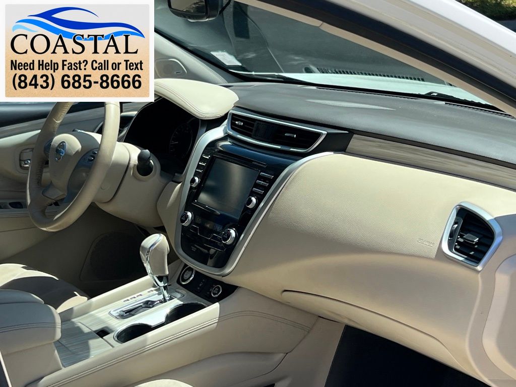 2017 Nissan Murano SV White at Coastal Chevrolet Cadillac