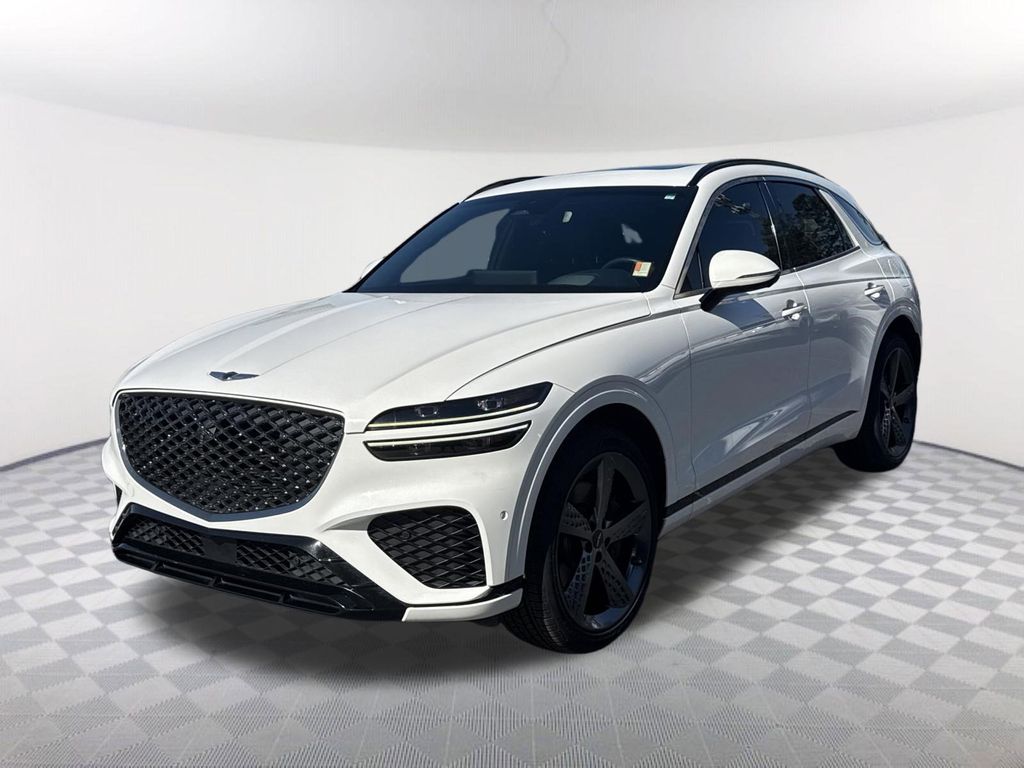 Alta White 2022 Genesis GV70 3.5T Sport AWD SUV / Crossover All-Wheel Drive 8-Speed Automatic
