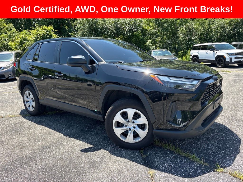 Midnight Black Metallic 2023 Toyota RAV4 SUV / Crossover All-Wheel Drive 8-Speed Automatic