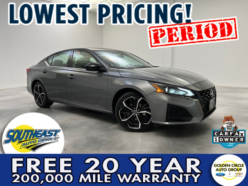 Gray (Gun Metallic) 2024 Nissan Altima Sedan Front-Wheel Drive Continuously Variable Transmission
