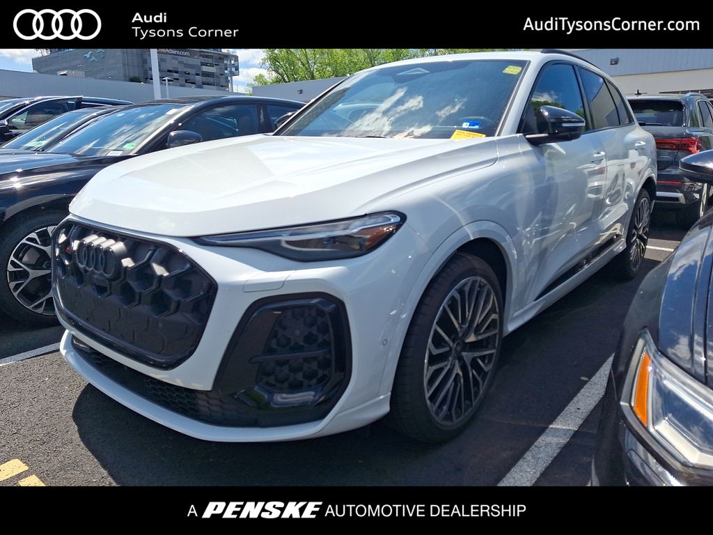 Glacier White 2025 Audi SQ5 3.0T quattro Prestige AWD SUV / Crossover All-Wheel Drive 7-Speed Automatic