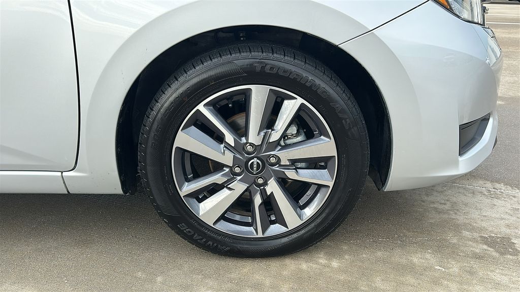 2025 Nissan Versa 1.6 SV Silver at South Houston Nissan