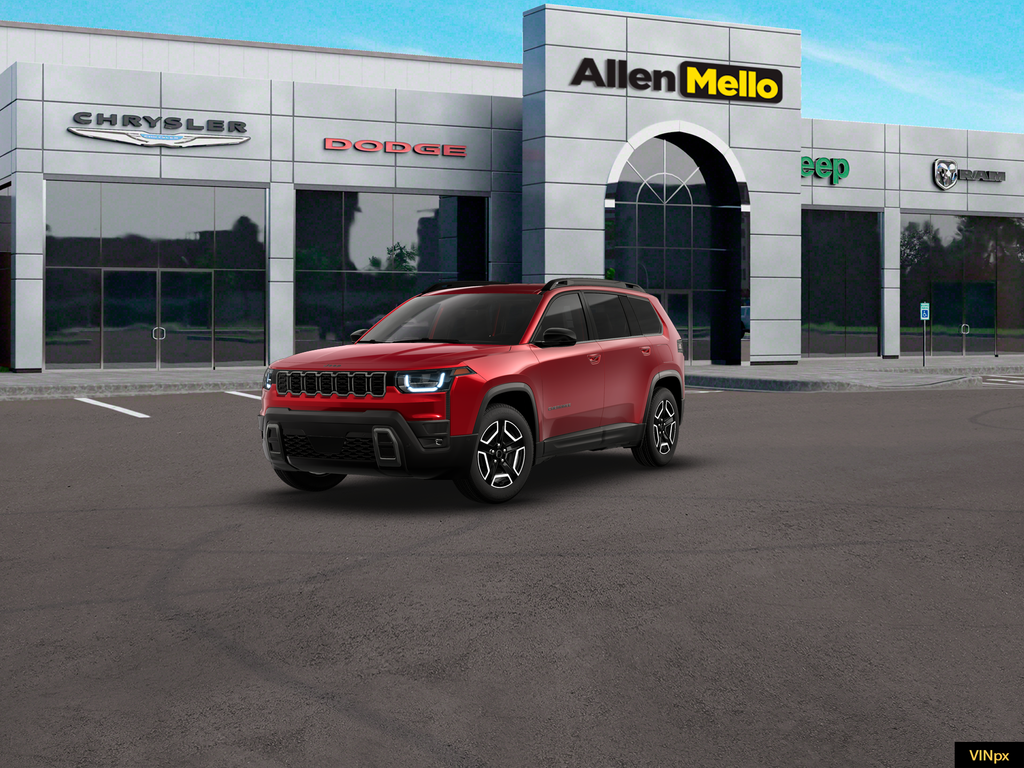 Red Hot Pearlcoat 2026 Jeep Cherokee SUV / Crossover Four-Wheel Drive Continuously Variable Transmission