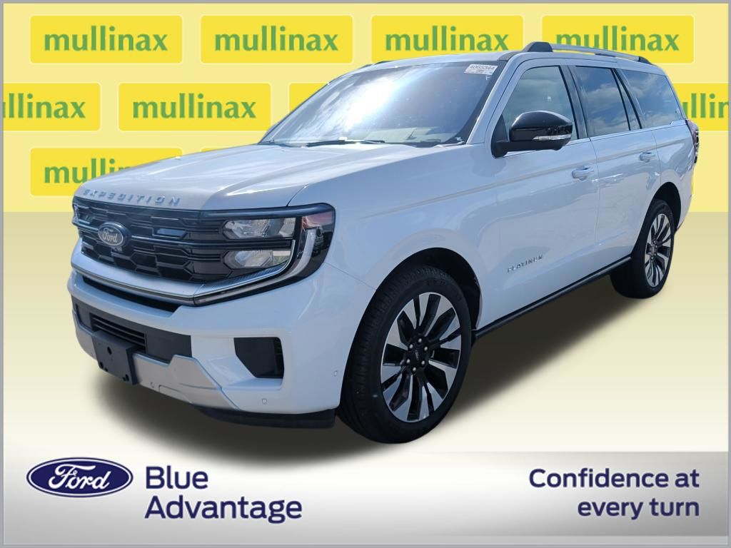 2025 Oxford White Ford Expedition Platinum 4X4 SUV