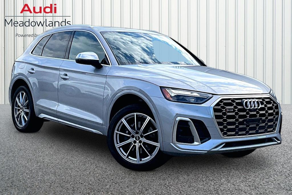 Used 2023 Silver Audi Premium Plus image 3
