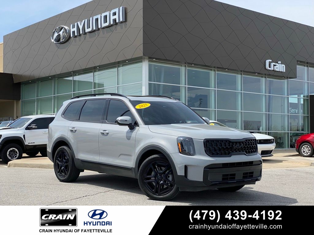 Wolf Gray 2025 Kia Telluride EX X-Line AWD SUV / Crossover All-Wheel Drive 8-Speed Automatic