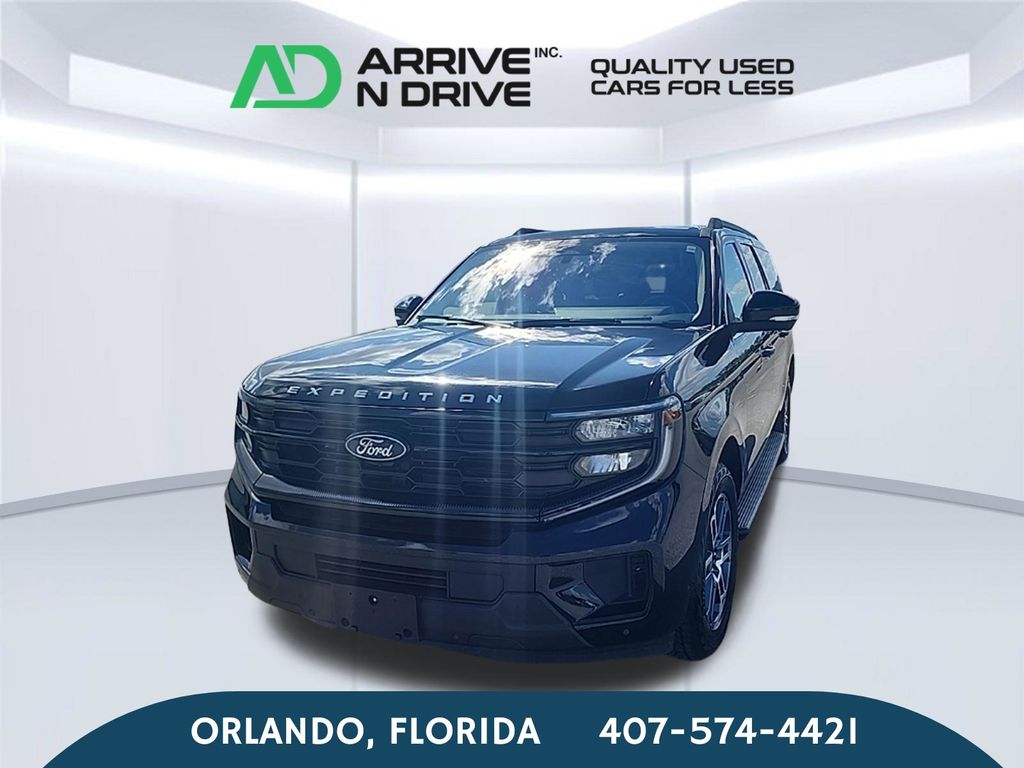 Black Metallic 2025 Ford Expedition SUV / Crossover Four-Wheel Drive Automatic