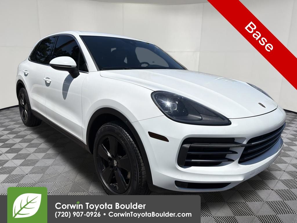White 2020 Porsche Cayenne SUV / Crossover All-Wheel Drive 8-Speed Automatic