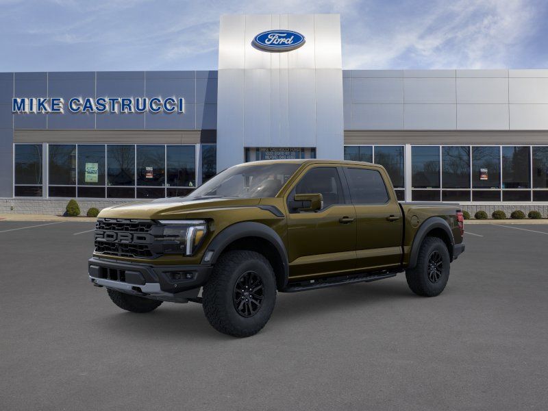Shelter Green 2026 Ford F-150 Raptor SuperCrew 4WD Pickup Truck Four-Wheel Drive Automatic