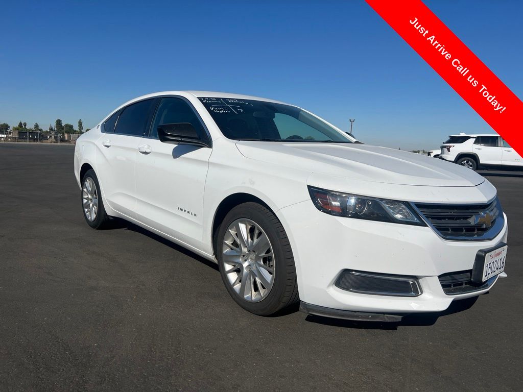 Summit White 2018 Chevrolet Impala Sedan Front-Wheel Drive 6-Speed Automatic Overdrive