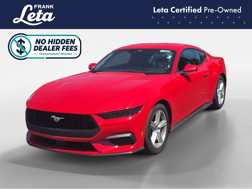 Race Red 2026 Ford Mustang Coupe Rear-Wheel Drive Automatic