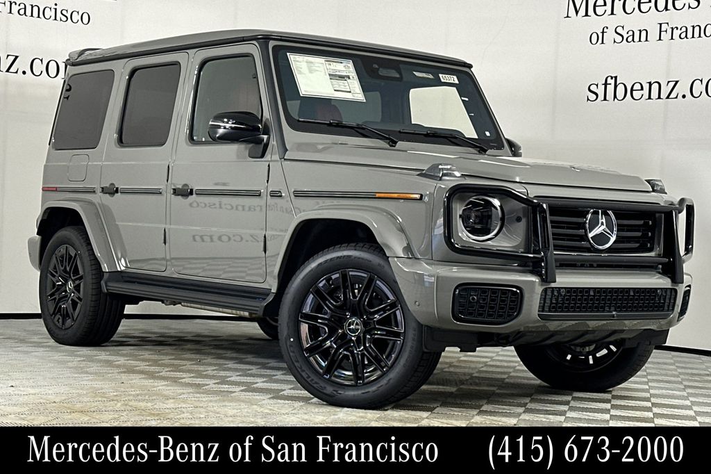 Gray (MANUFAKTUR Arabian Grey) 2026 Mercedes-Benz G-Class SUV / Crossover All-Wheel Drive 9-Speed Automatic