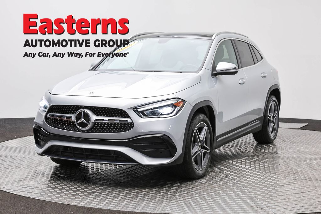 Silver 2022 Mercedes-Benz GLA SUV / Crossover All-Wheel Drive 8-Speed Dual Clutch