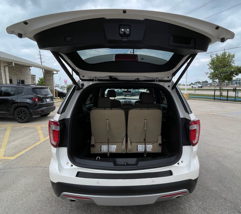 2017 Ford Explorer XLT White at Bayway Chrysler Dodge Jeep Ram