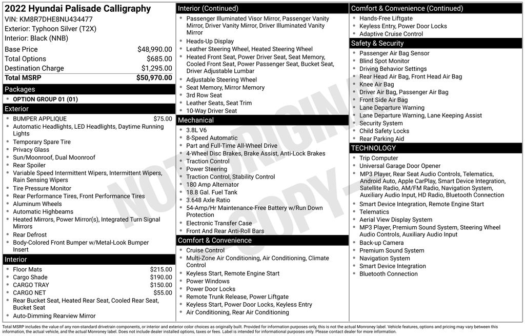 Used 2022 Silver Hyundai Calligraphy image 4