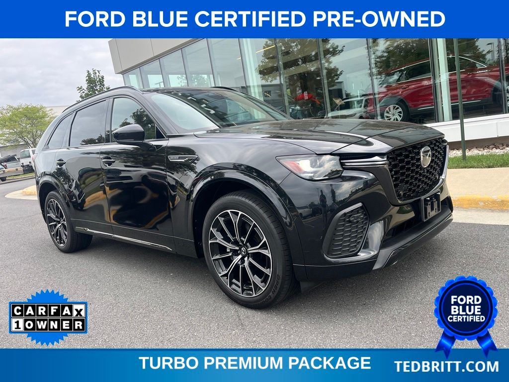 Jet Black 2025 Mazda CX-70 SUV / Crossover All-Wheel Drive 8-Speed Automatic