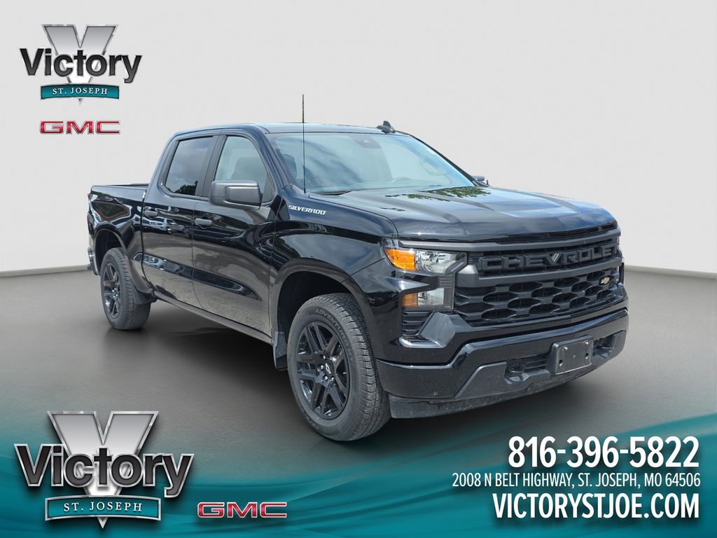  2024 Chevrolet Silverado 1500 Custom Crew Cab RWD   