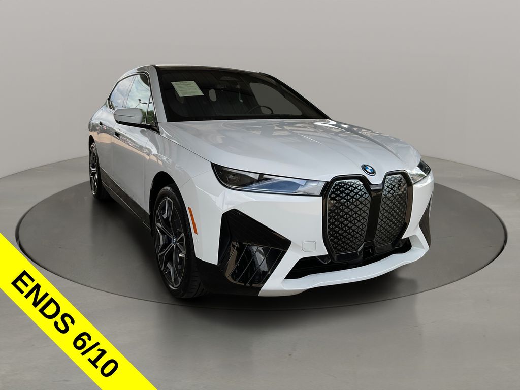 Alpine White 2025 BMW iX xDrive50 AWD SUV / Crossover All-Wheel Drive Automatic