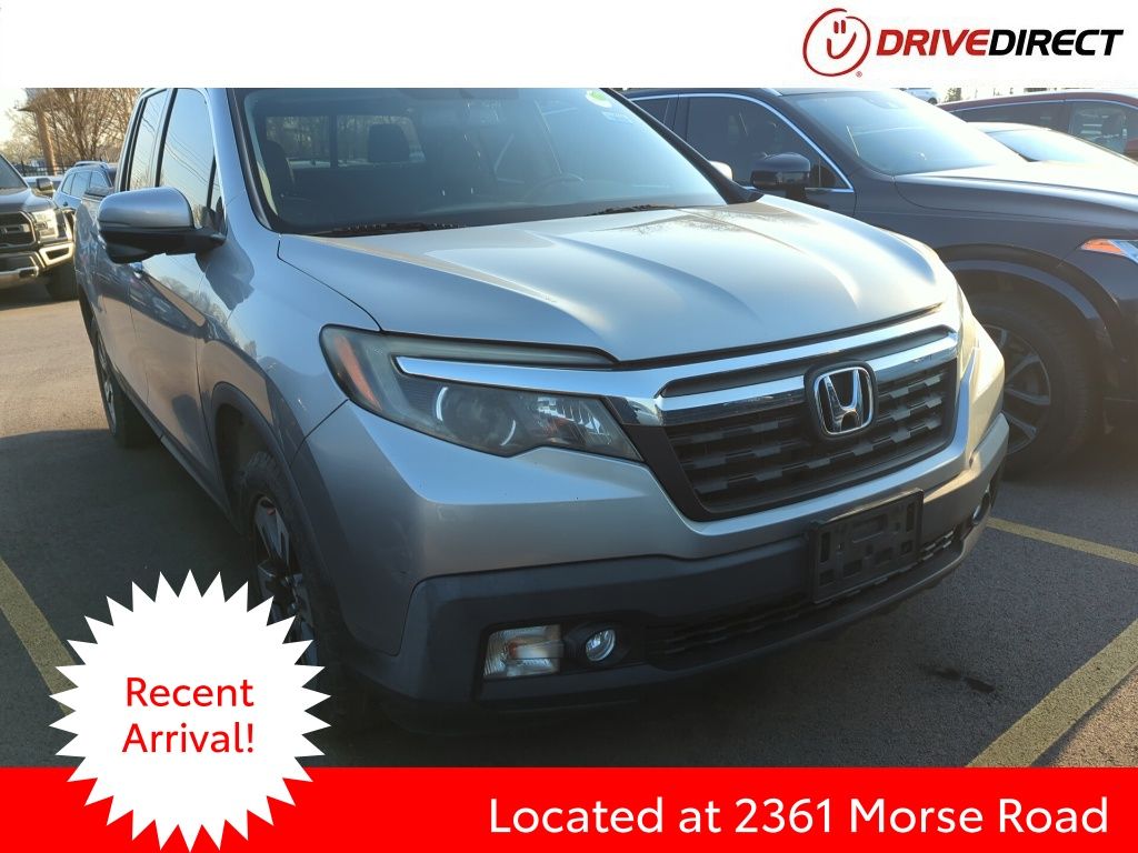 Lunar Silver Metallic 2019 Honda Ridgeline RTL-T FWD Pickup Truck Front-Wheel Drive 6-Speed Automatic