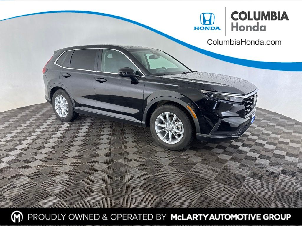 Solar Silver Metallic 2025 Honda CR-V SUV / Crossover Front-Wheel Drive Continuously Variable Transmission