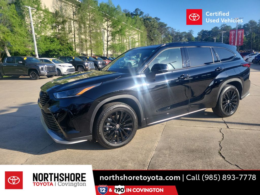 Midnight Black Metallic 2026 Toyota Highlander XSE AWD SUV / Crossover All-Wheel Drive 8-Speed Automatic