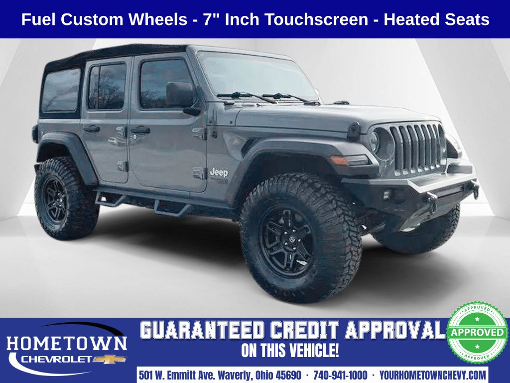 Sting-Gray Clearcoat 2019 Jeep Wrangler SUV / Crossover Four-Wheel Drive 8-Speed Automatic