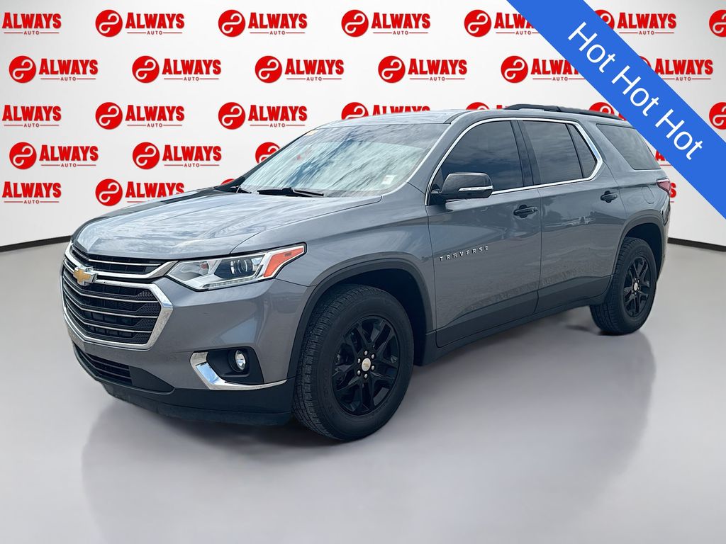 Gray (Satin Steel Metallic) 2020 Chevrolet Traverse SUV / Crossover Front-Wheel Drive 9-Speed Automatic