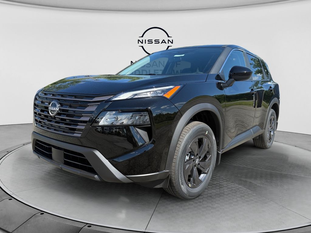 Super Black 2026 Nissan Rogue SV AWD SUV / Crossover All-Wheel Drive Continuously Variable Transmission