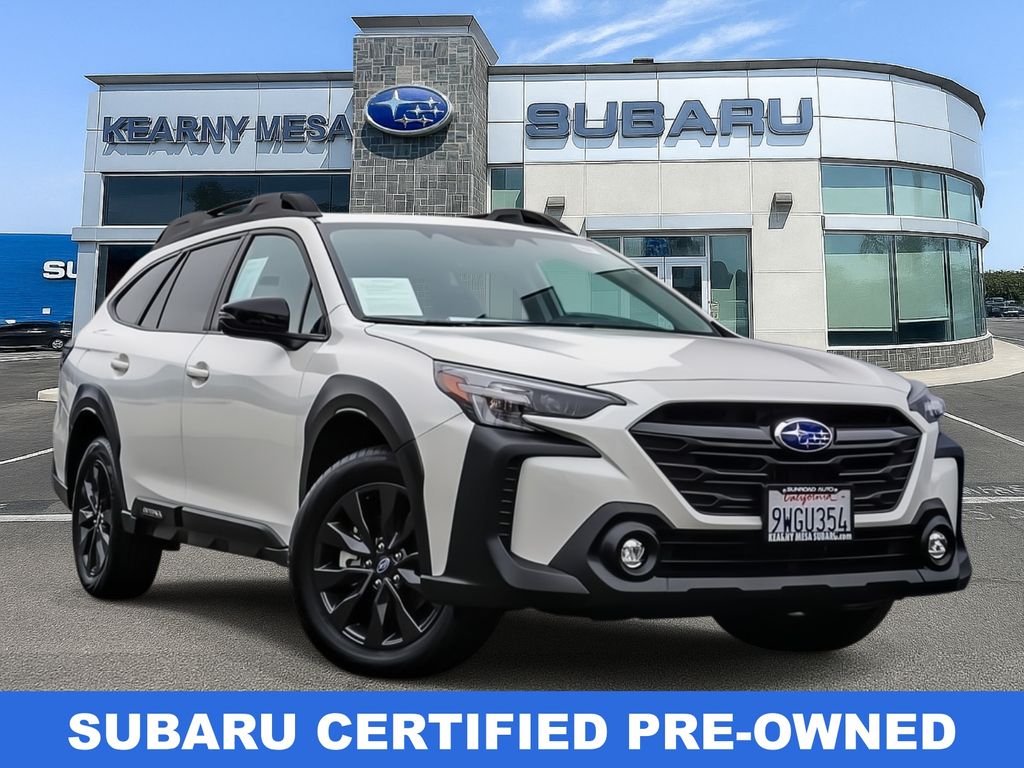 Crystal White Pearl 2025 Subaru Outback Onyx Edition XT AWD SUV / Crossover All-Wheel Drive Continuously Variable Transmission