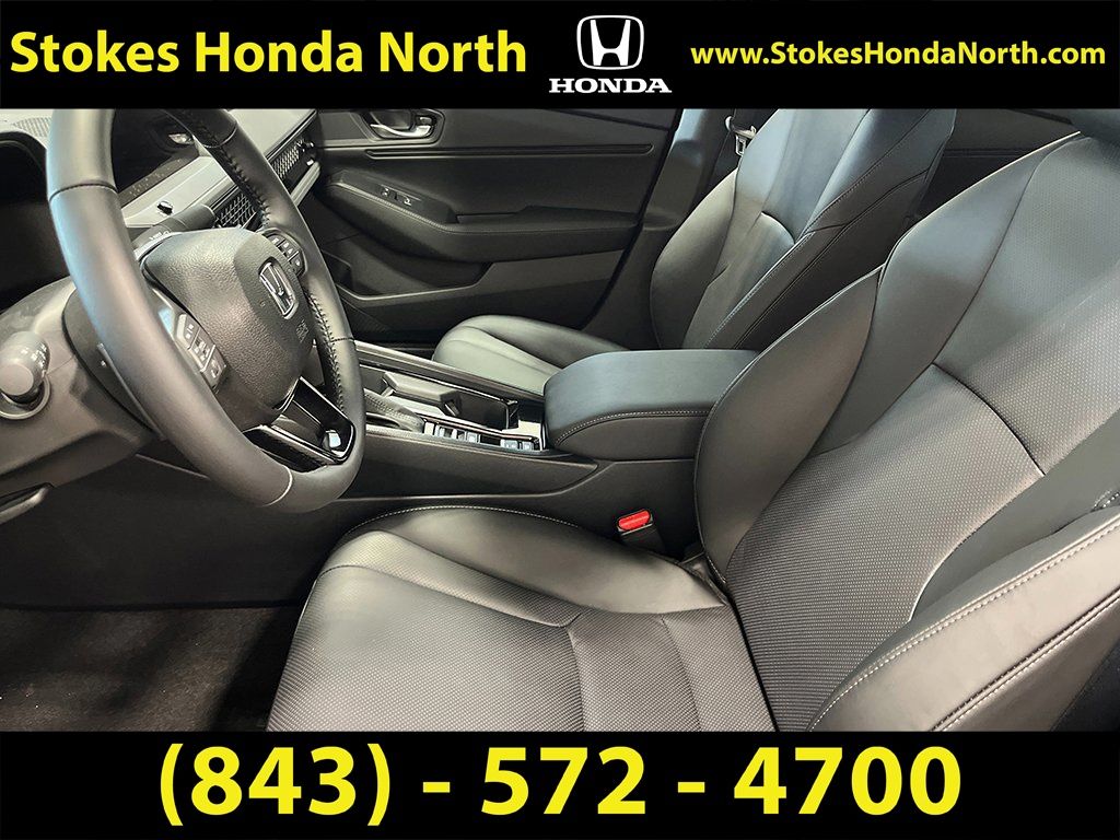 2026 Honda Accord Hybrid Sport-L Silver at Stokes Honda North