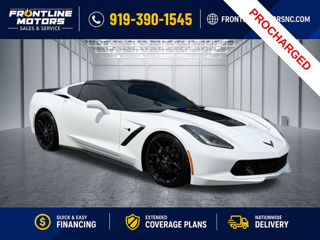 Arctic White 2015 Chevrolet Corvette Coupe Rear-Wheel Drive 8-Speed Automatic