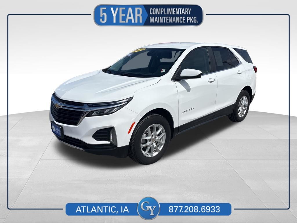 Summit White 2023 Chevrolet Equinox SUV / Crossover Four-Wheel Drive 6-Speed Automatic Overdrive